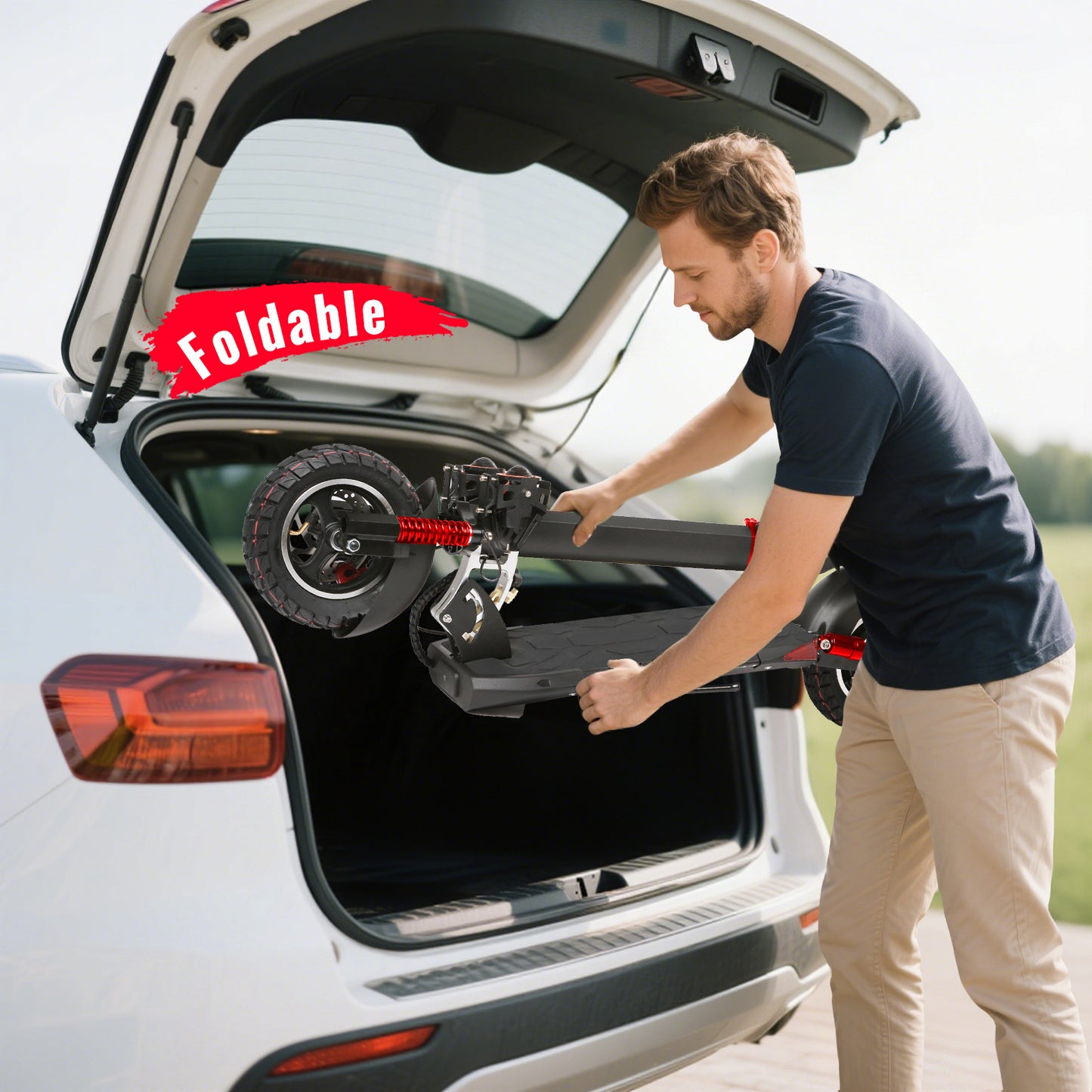 SUNNIGOO N3LMAX Electric Scooter| 48V 15Ah Battery LCD Digital Meter 50 Km/h Speed 55 Km Range