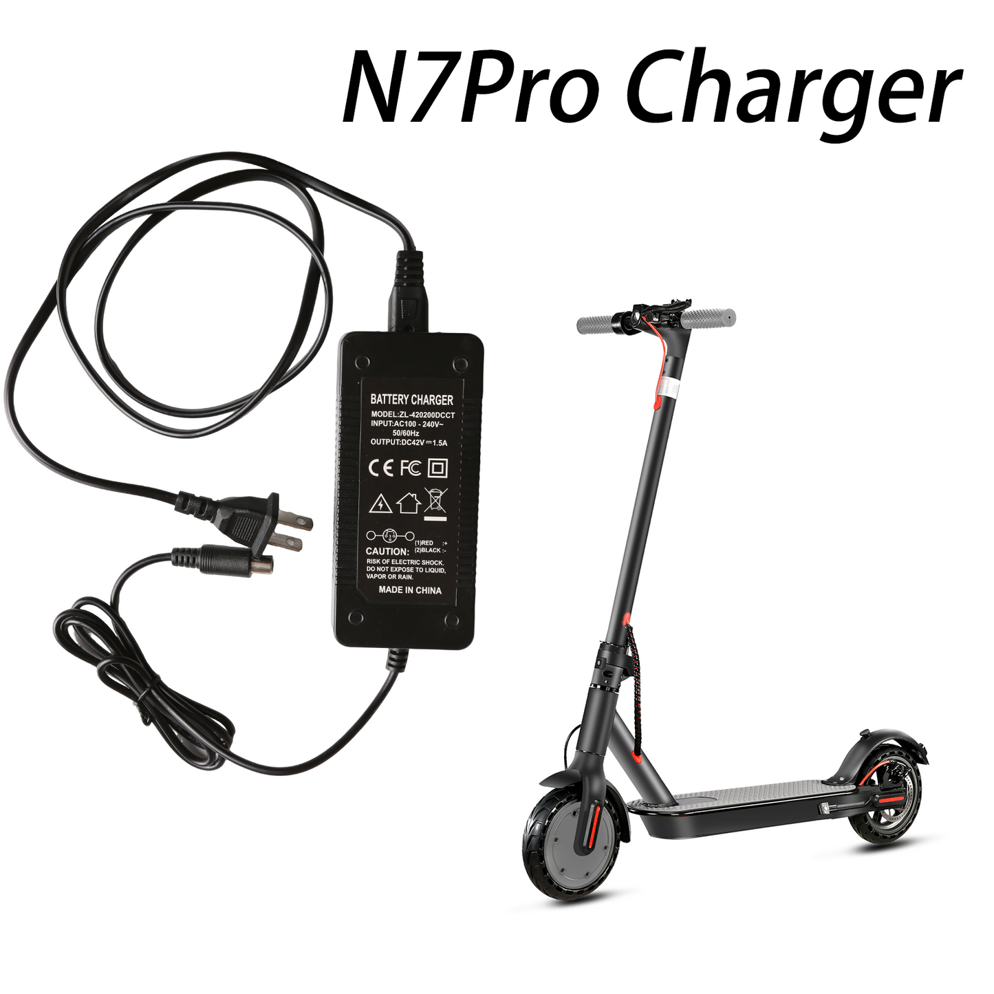 Electric Scooter Charger 42V-1.5A