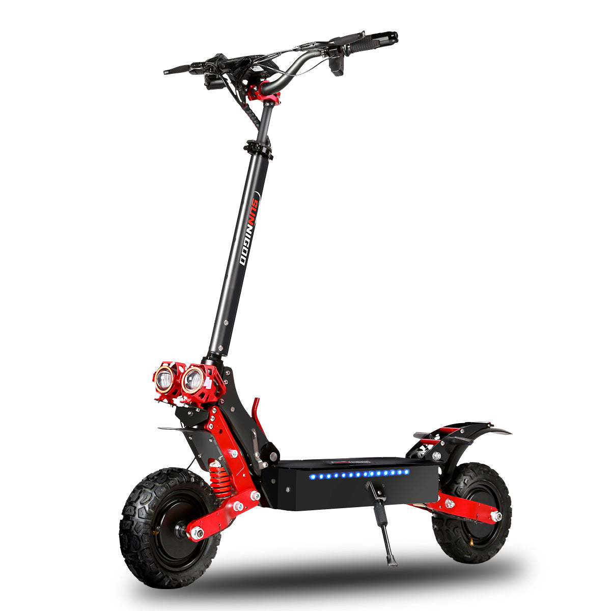 Trottinette électrique SUNNIGOO X7PRO | 48 V 21 Ah, autonomie de 80 km, compteur numérique LCD, freins à disque avant et arrière 60-65 km/h