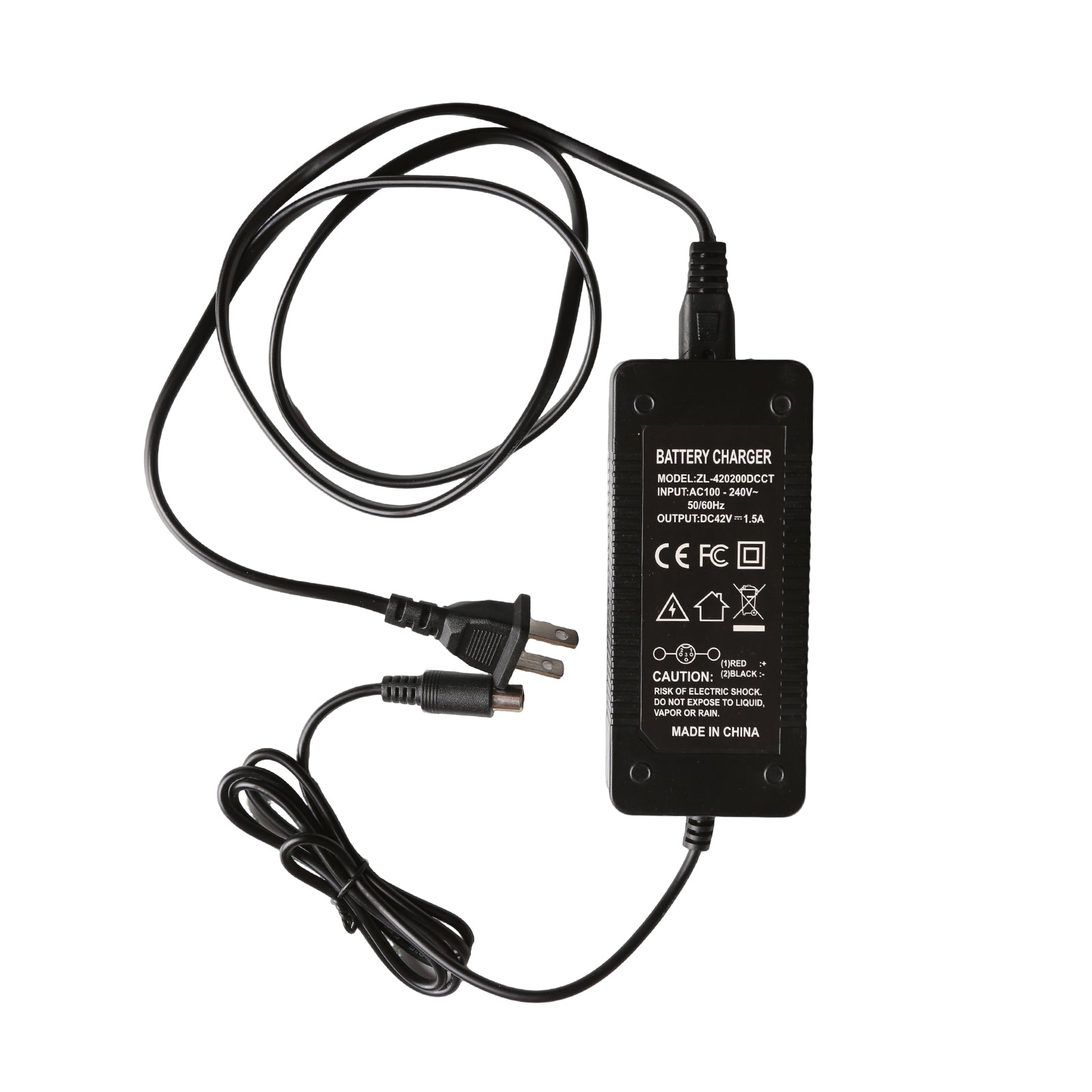 42V 2AH Charger For Kugoo S1 S2 S3 & M2 Pro Electric Scooters - UK Plug Fast Shipping