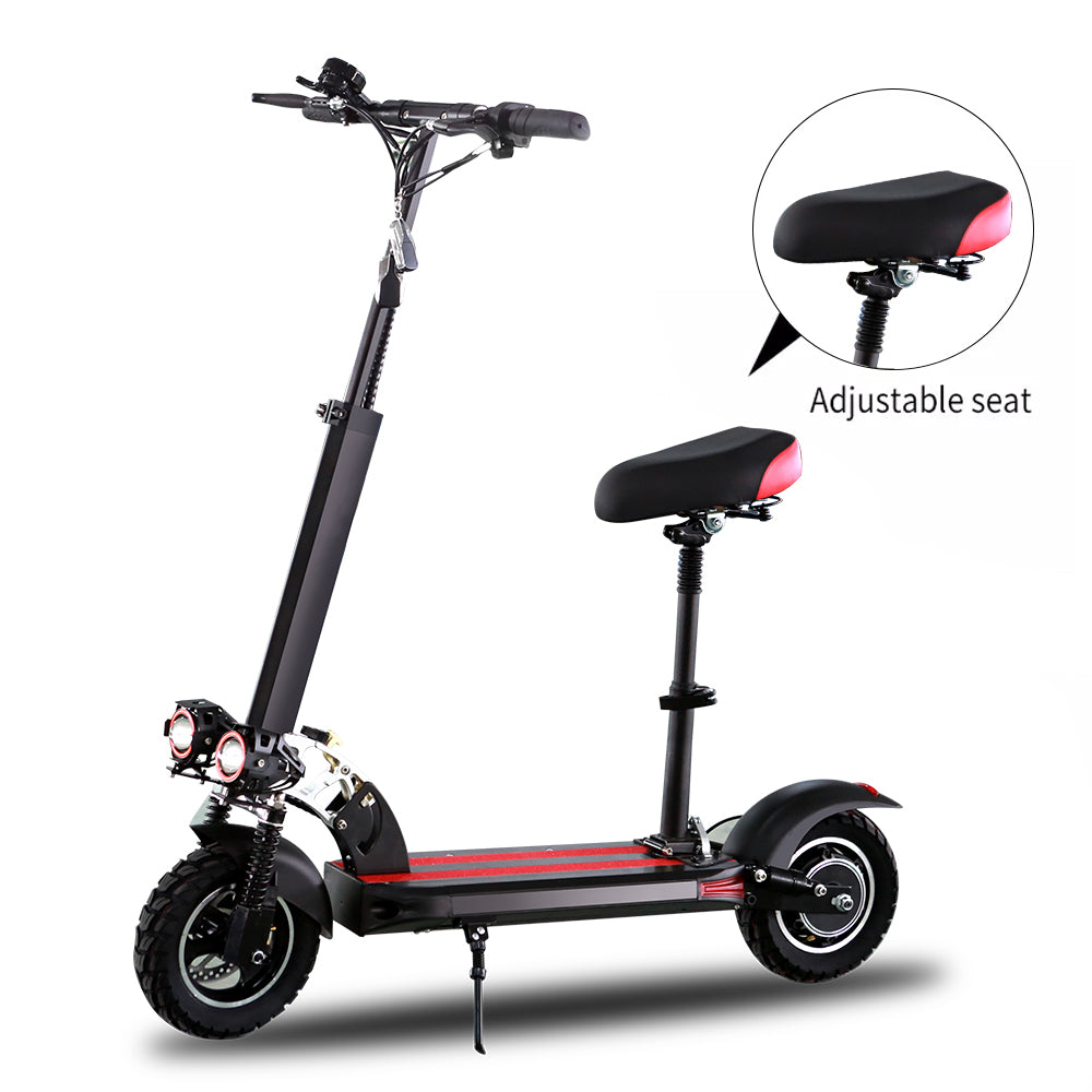 Patinete eléctrico SUNNIGOO N3MAX | Velocidad de 45 km/h, motor de 500 W, 48 V, 13 Ah, neumáticos todoterreno de 10 pulgadas
