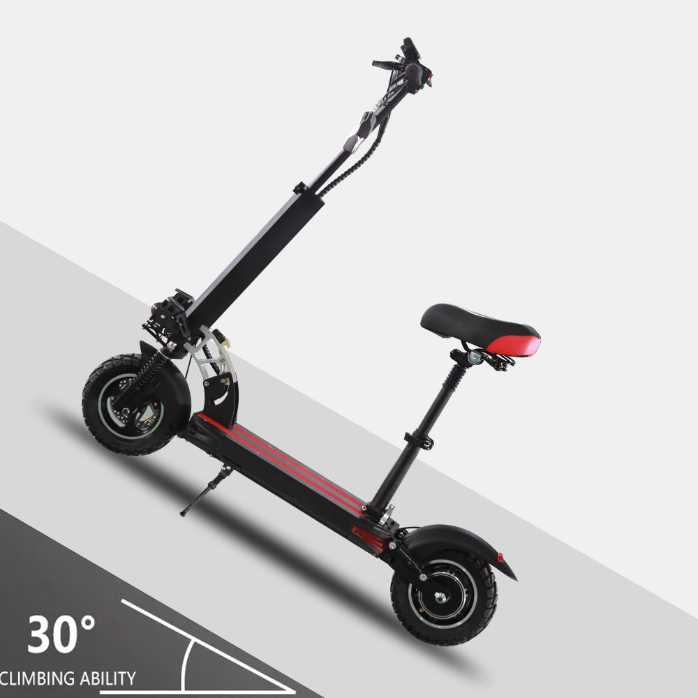 Patinete eléctrico SUNNIGOO N3MAX | Velocidad de 45 km/h, motor de 500 W, 48 V, 13 Ah, neumáticos todoterreno de 10 pulgadas
