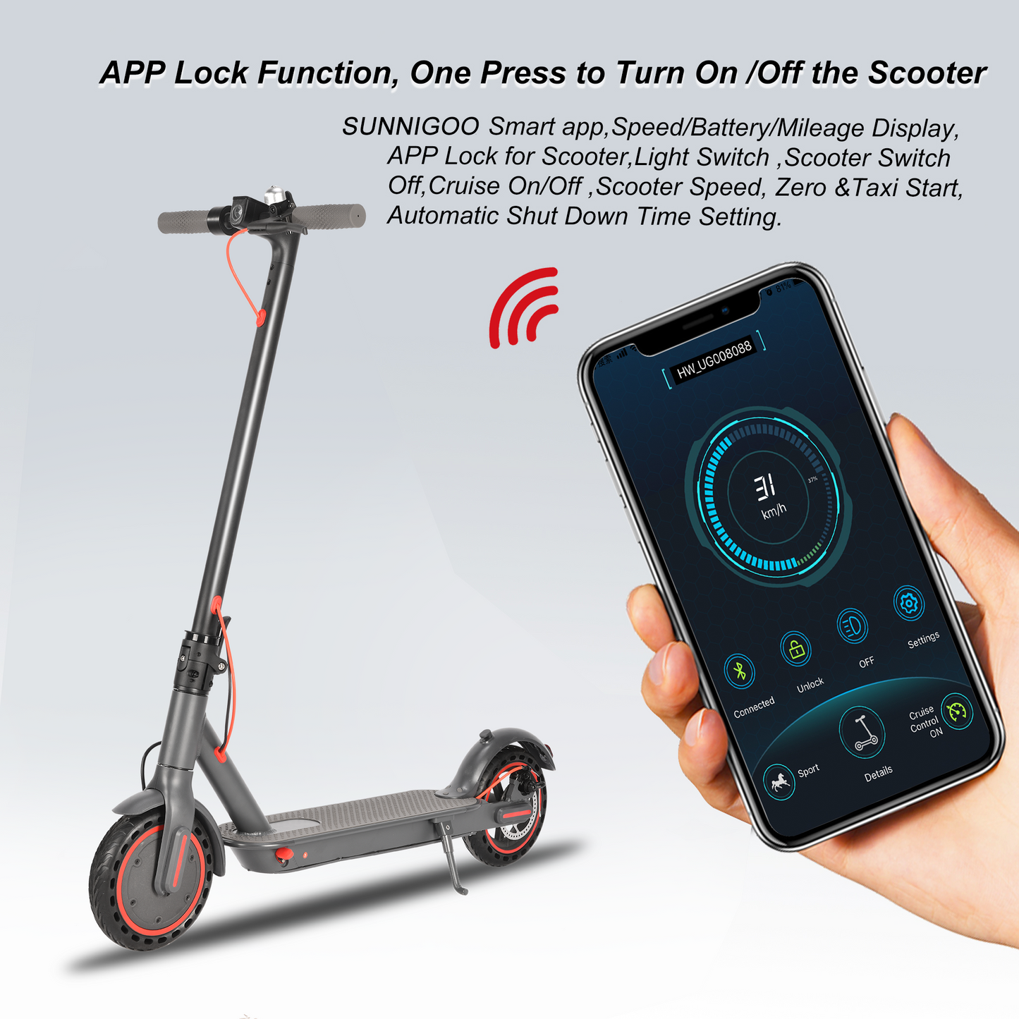 N7PRO Electric Scooter | 35Km Range 30Km/h Speed 350W Motor 36V 10.4Ah Battery