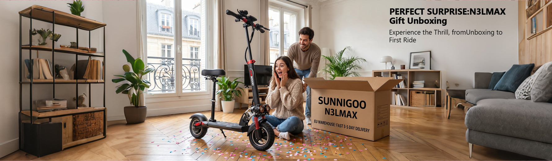 Perfect Surprise: Why N3LMAX Electric Scooter Makes an Ideal Gift