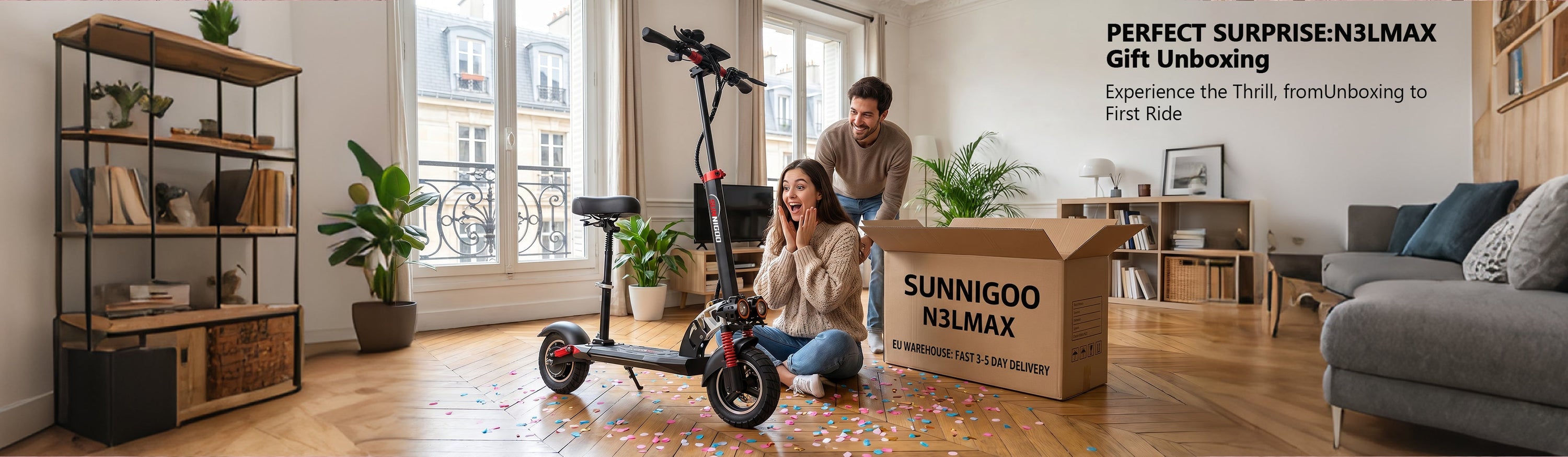 Perfect Surprise: Why N3LMAX Electric Scooter Makes an Ideal Gift