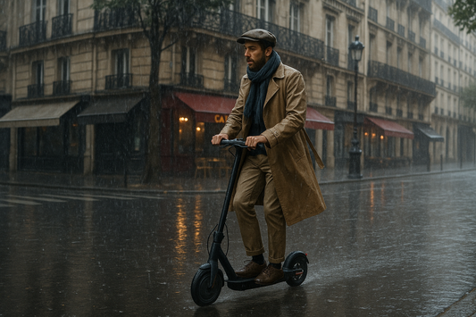 Que dois-je faire si ma trottinette électrique est trempée dans l'eau ?