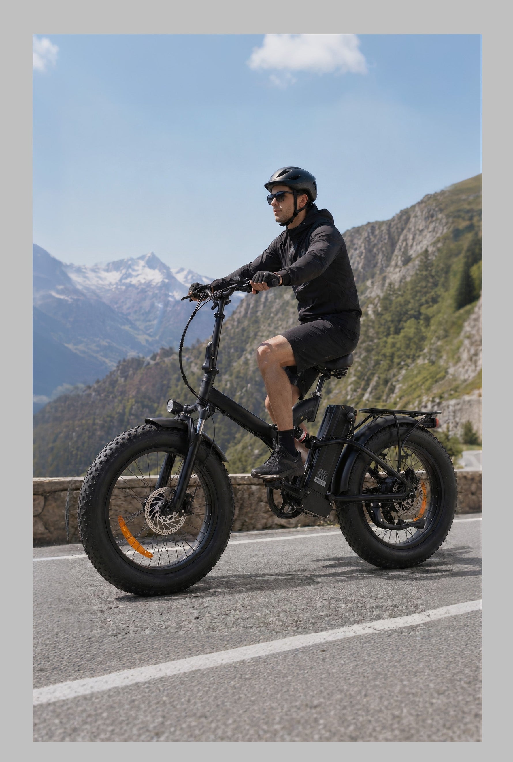 E-bike riding through Paris streets - why Parisians choose e-bikes over the metro