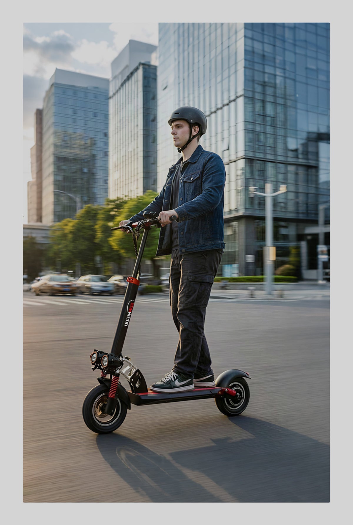 SUNNIGOO N3MAX foldable electric scooter with seat, EU legal version