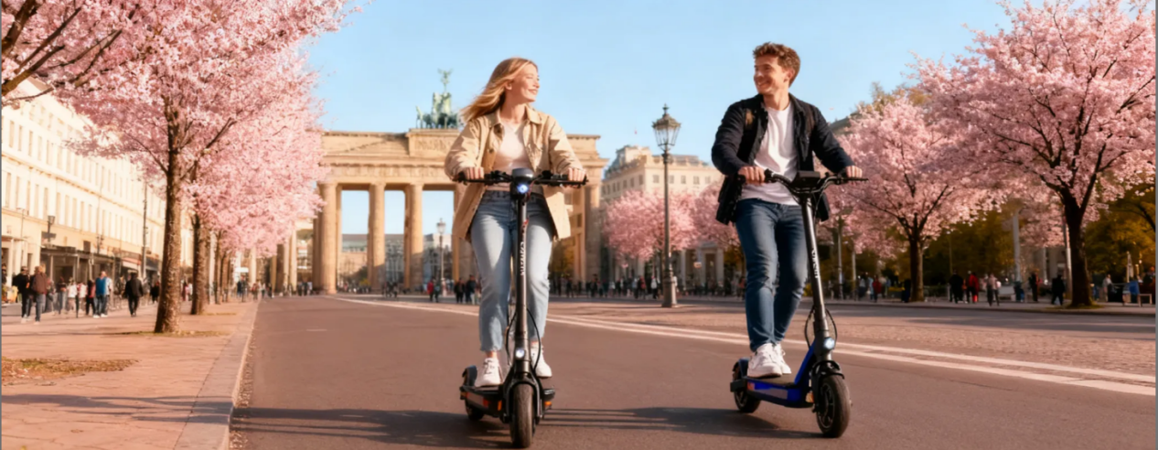 How to choose your ideal e-scooter in spring-ride? Move here: