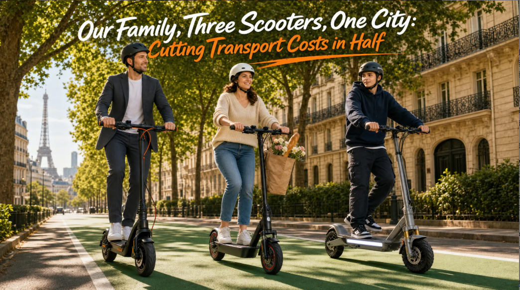 Electric Scooter Commuting for European Families – How the Müllers Cut Their Transport Costs in Half in 2026