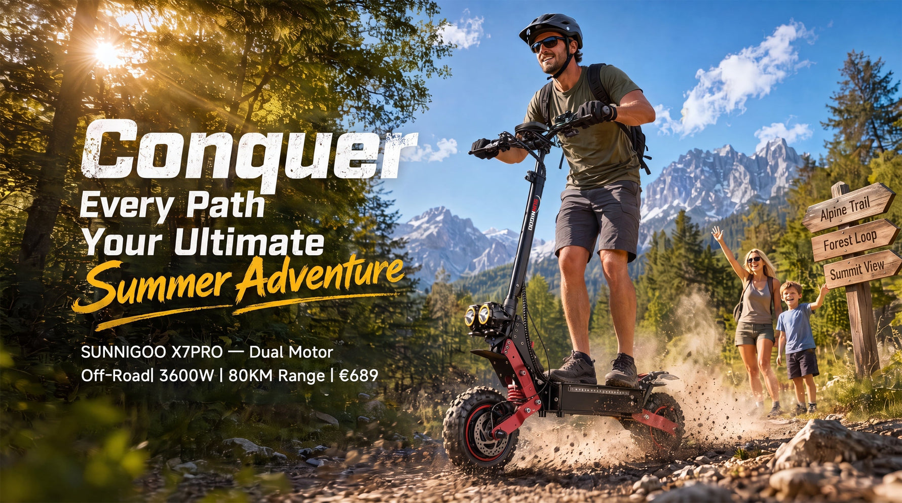 SUNNIGOO X7PRO electric scooter