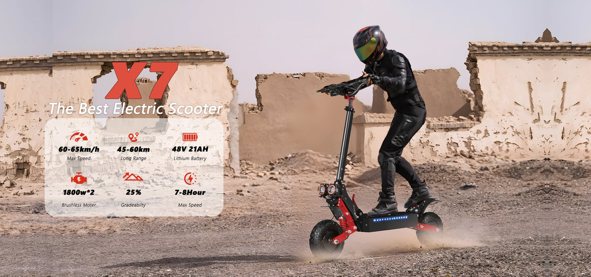 Sunnigoo E-Scooter X7 Vs X7PRO: What's The Difference