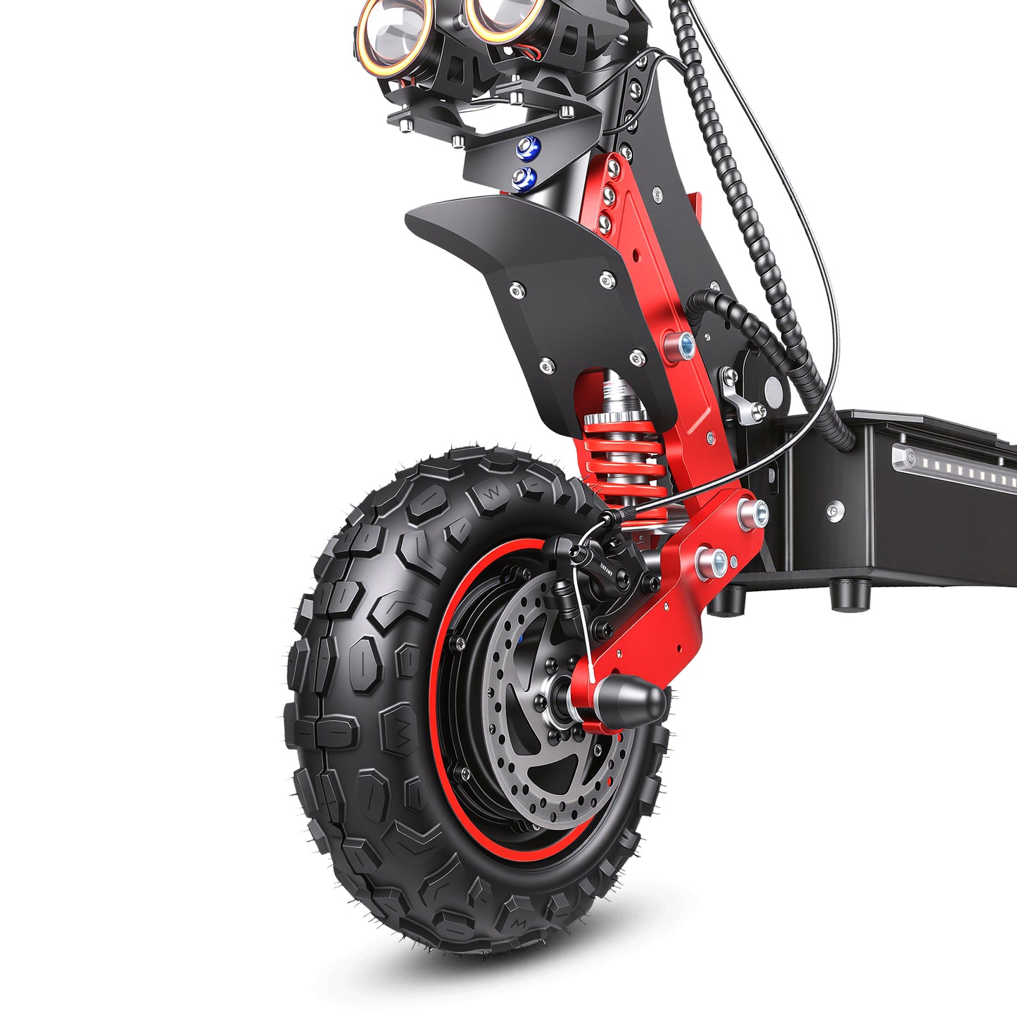 SUNNIGOO X7 Dual Motor Electric Scooter| 1800W Motor 48V 21Ah Battery 80Km Range 150 Kg Loag