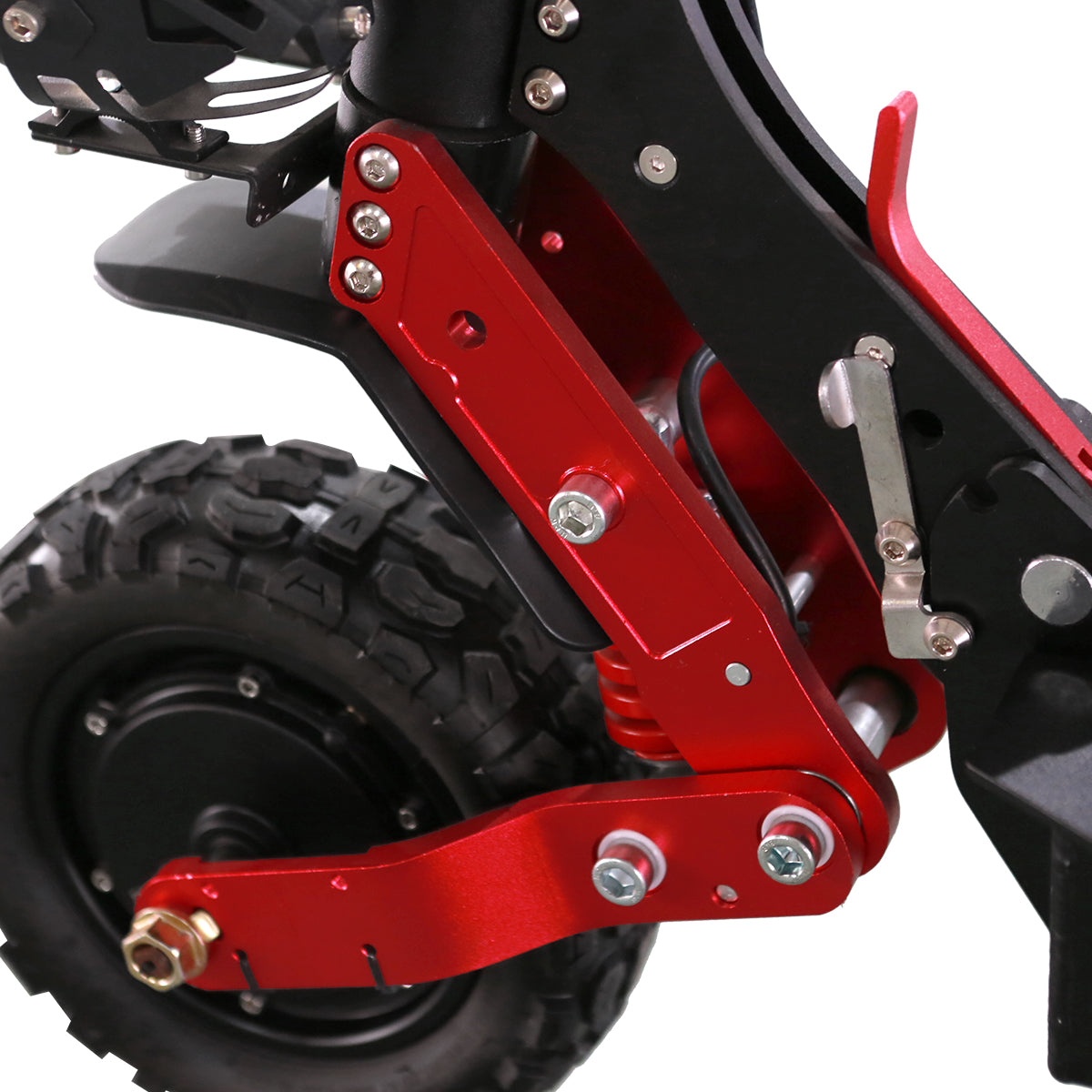 11 inch off-road vacuum tires for electric scooter on gravel road