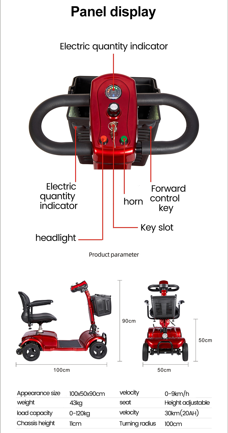 SUNNIGOO Disable E-scooter TM-04