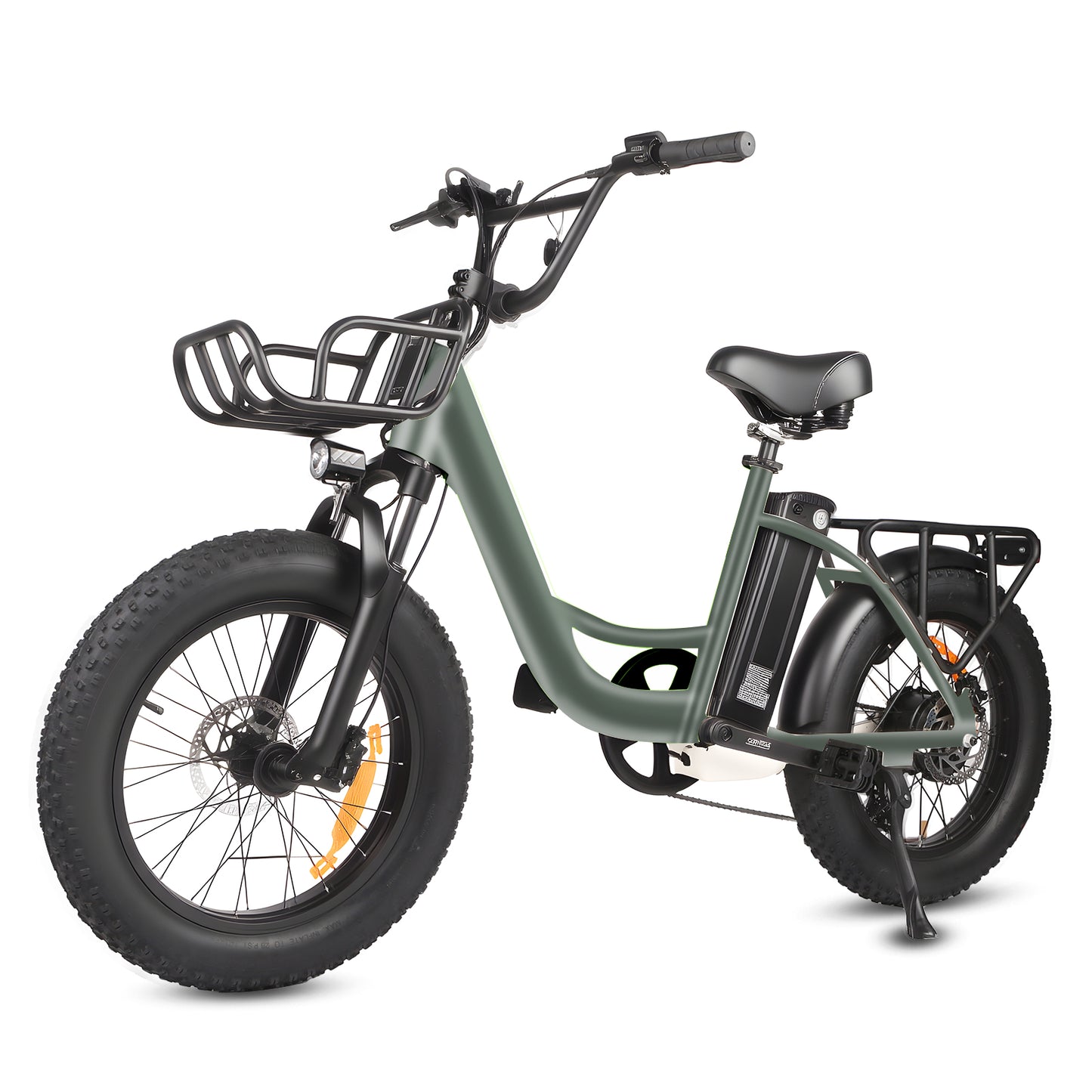 SUNNIGO B5 Electric Bike 20 Inch Fat Bike 600Wh 48V EU Standards 120 km Long Range 4.0'' Tire Bicycle Urban E-Bike