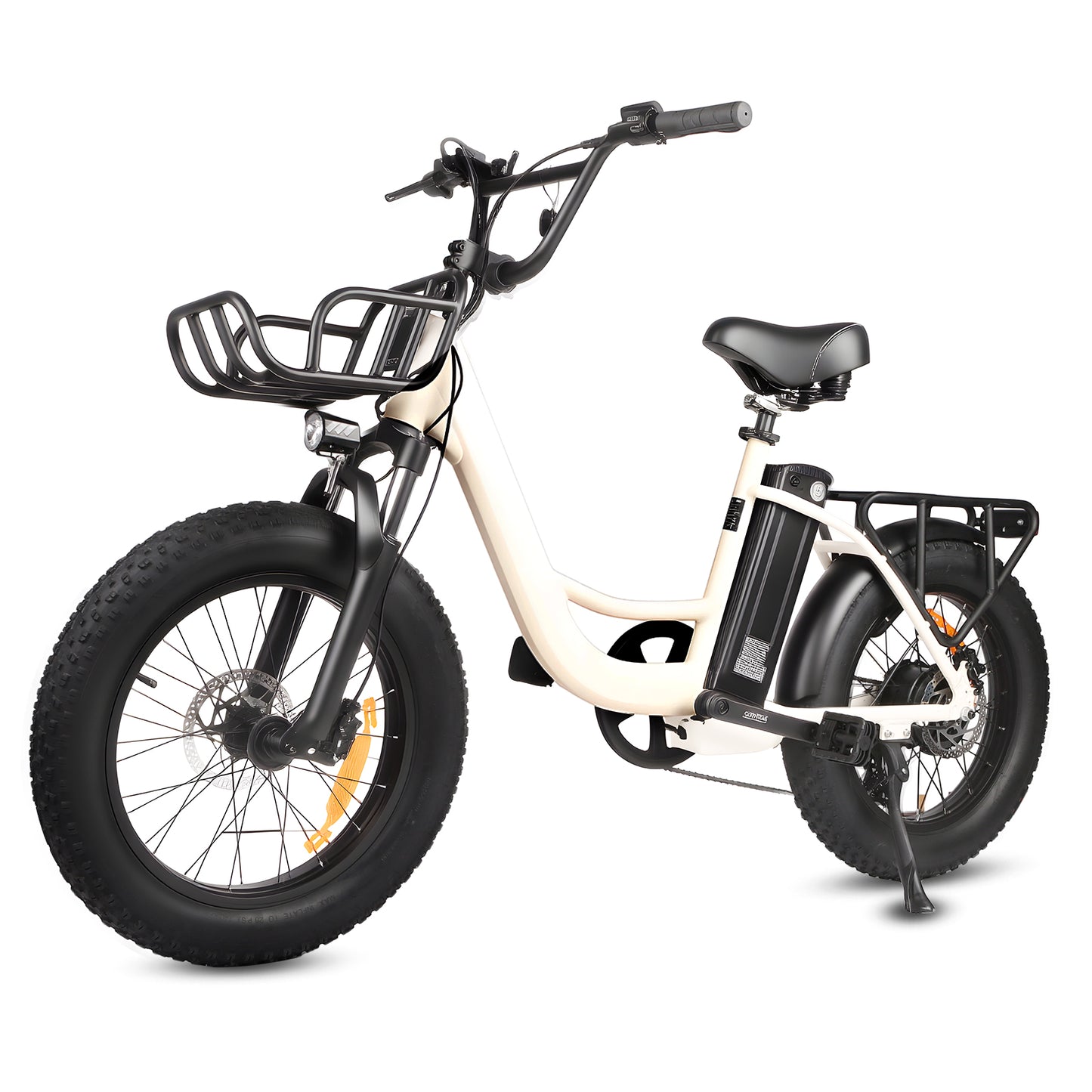 SUNNIGO B5 Electric Bike 20 Inch Fat Bike 600Wh 48V EU Standards 120 km Long Range 4.0'' Tire Bicycle Urban E-Bike