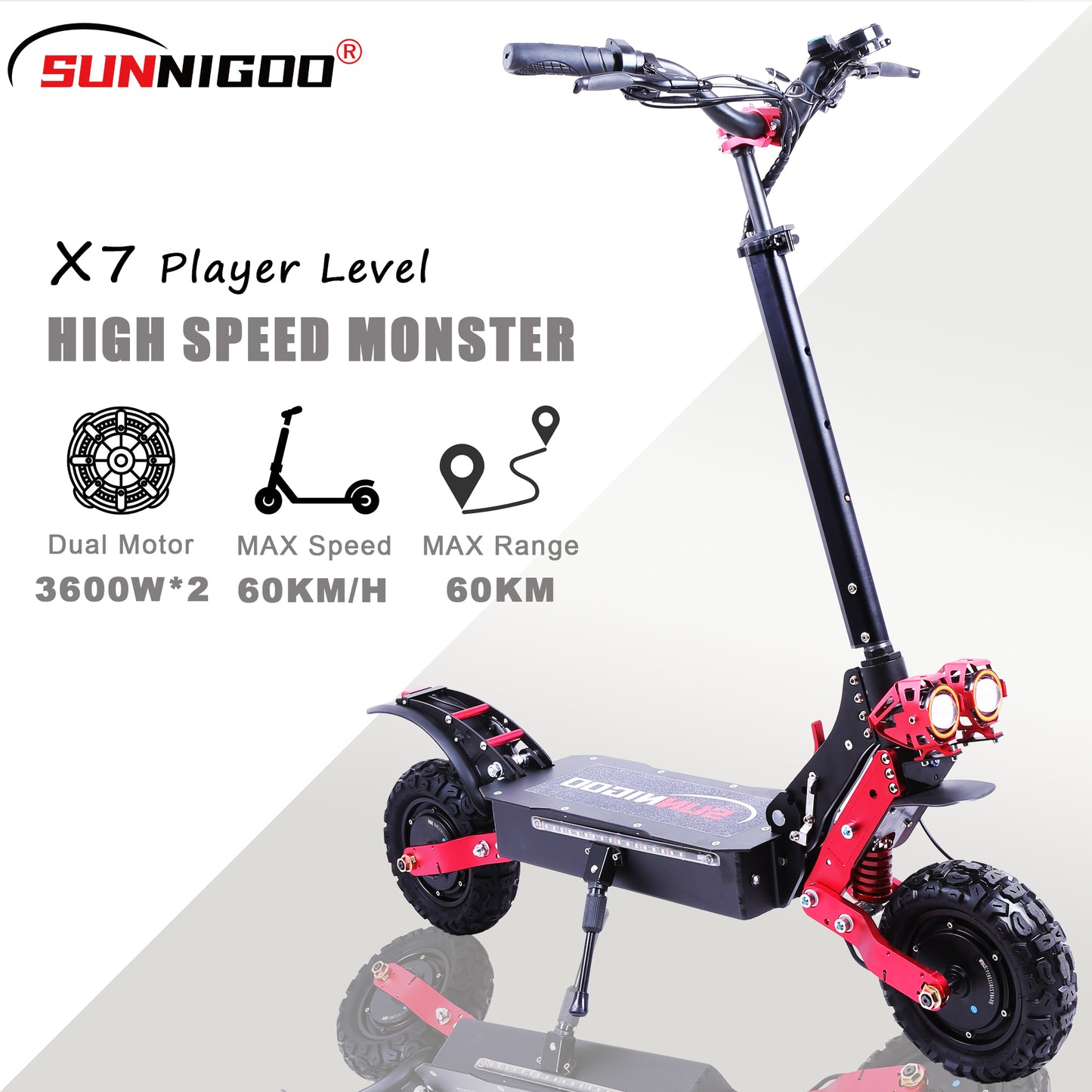 SUNNIGOO E-scooter ES-X7