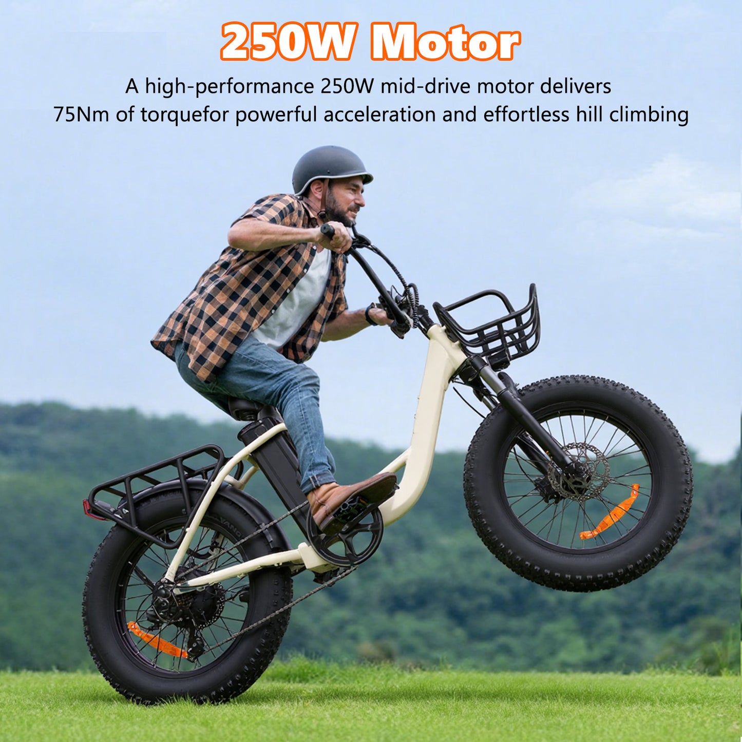 SUNNIGO B5 Electric Bike 20 Inch Fat Bike 600Wh 48V EU Standards 120 km Long Range 4.0'' Tire Bicycle Urban E-Bike