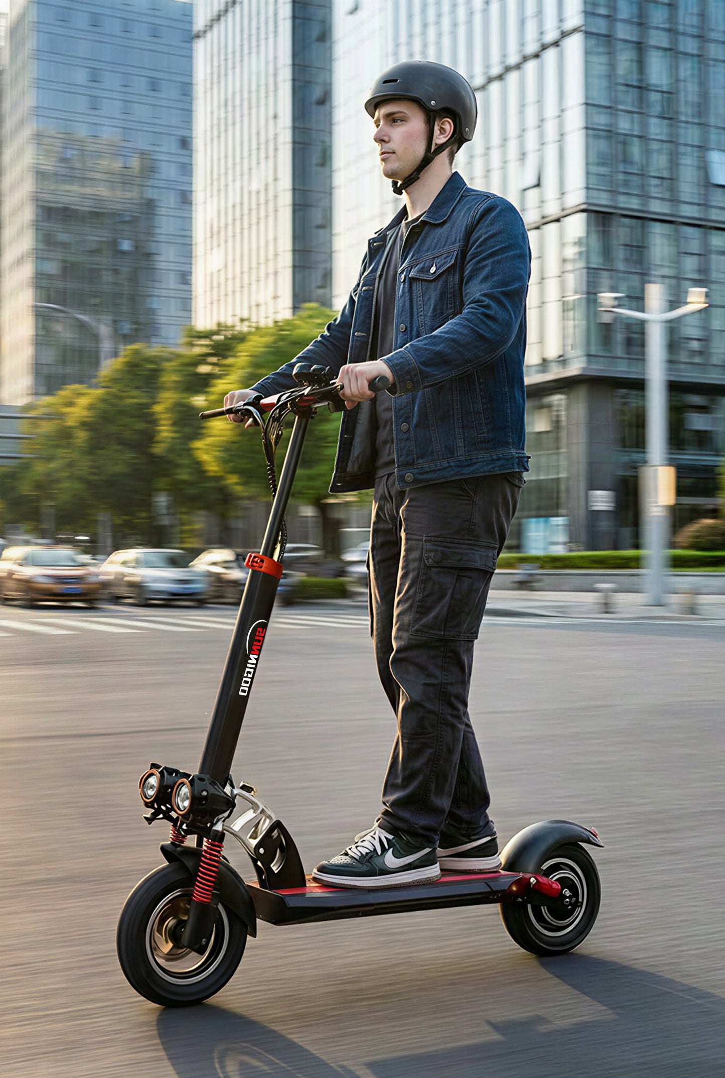 SUNNIGOO ES-N3MAX | EU Legal Electric Scooter | 45km/h Max Speed | 48V 13Ah Battery | 10" Off-Road Tire | Foldable with Seat