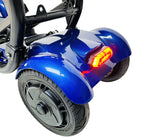500W dual motor system and anti-skid inflatable tires for rainy road safety