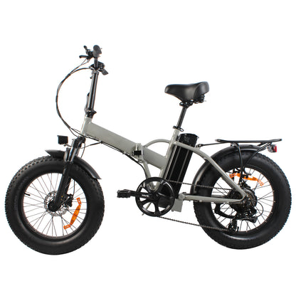 SUNNIGO B3 Foldable Electric Bike 20 Inch Fat Bike 48V12.5Ah Lithium Battery 4.0'' Tire Mountain Ebike 250W MTB Urban E-Bike