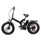 SUNNIGO B4 ebike Folding Electric Bike 48V 12.5Ah Removable Battery 50-80 km Range 20'' ×4.0'' Fat Tire 7-Speed E-Bike