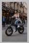 SUNNIGO B1 Adult Folding Electric Bike 20x4.0 Fat Tire Electric Bike Carrying capacity 48V 12.5AH Battery 7-Speed 250W EU Standard Ebike