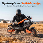 sunnigoo X2MAX Lightweight and foldable design