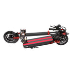Portable lightweight scooter N3MAX folded for public transport and car trunk