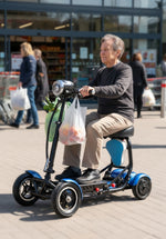 SUNNIGOO L3 foldable electric mobility scooter with comfortable seat for seniors