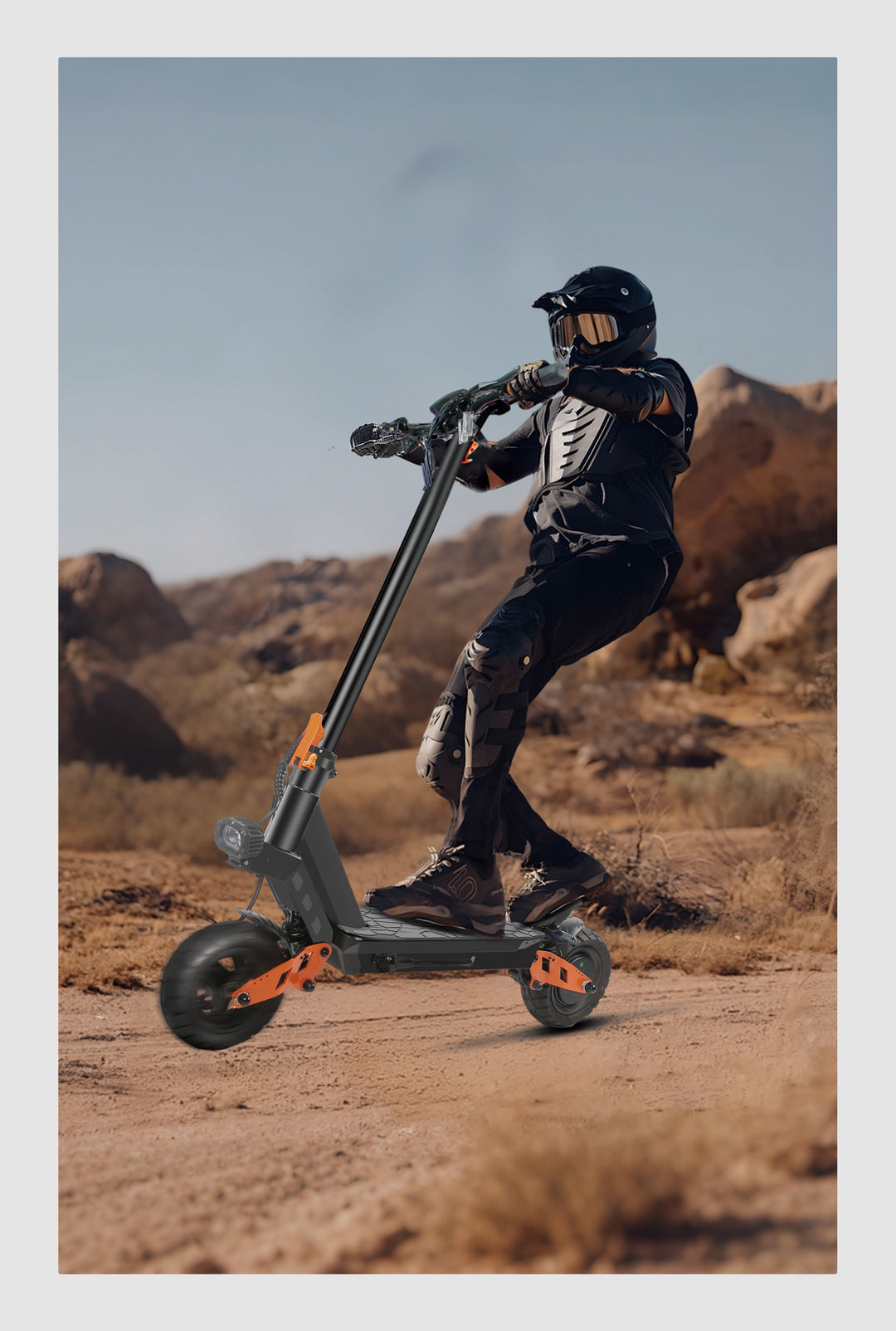 SUNNIGOO X11 foldable electric scooter with 10-inch pneumatic tires