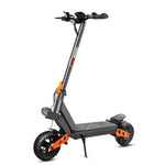Safe front and rear dual disc brake system for responsive stopping power