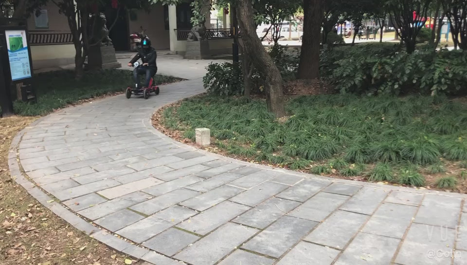 SUNNIGOO L3 (small seat) Portable Electric Mobility Scooter with Seat | Lightweight & Foldable 4-Wheel Design for Seniors