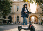 N3LMAX in Lyon Place Bellecour, late afternoon European commute