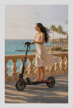 SUNNIGOO N3LMAX 800W off-road electric scooter with removable seat for adults