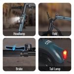 SUNNIGOO N5 detail - ABE electric scooter