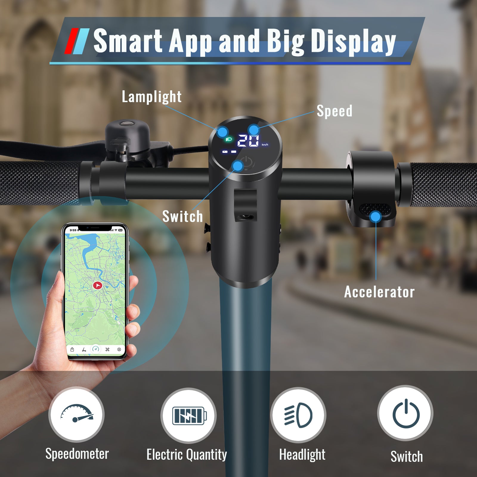 SUNNIGOO N5 display - ABE electric scooter