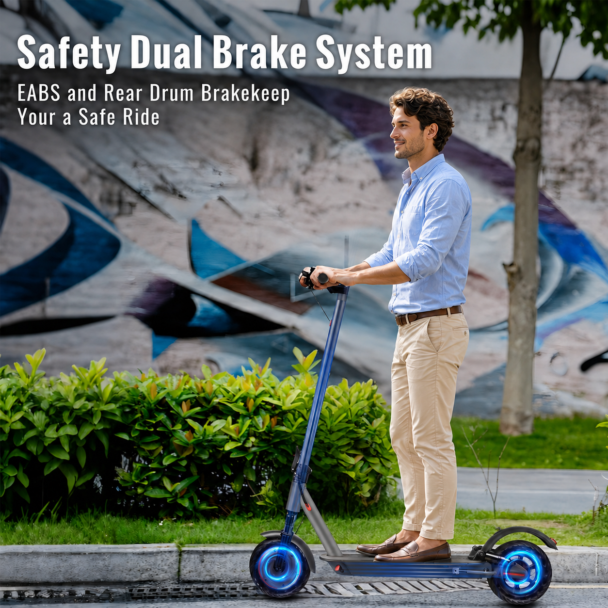 SUNNIGOO N7MAX brake - EU legal electric scooter