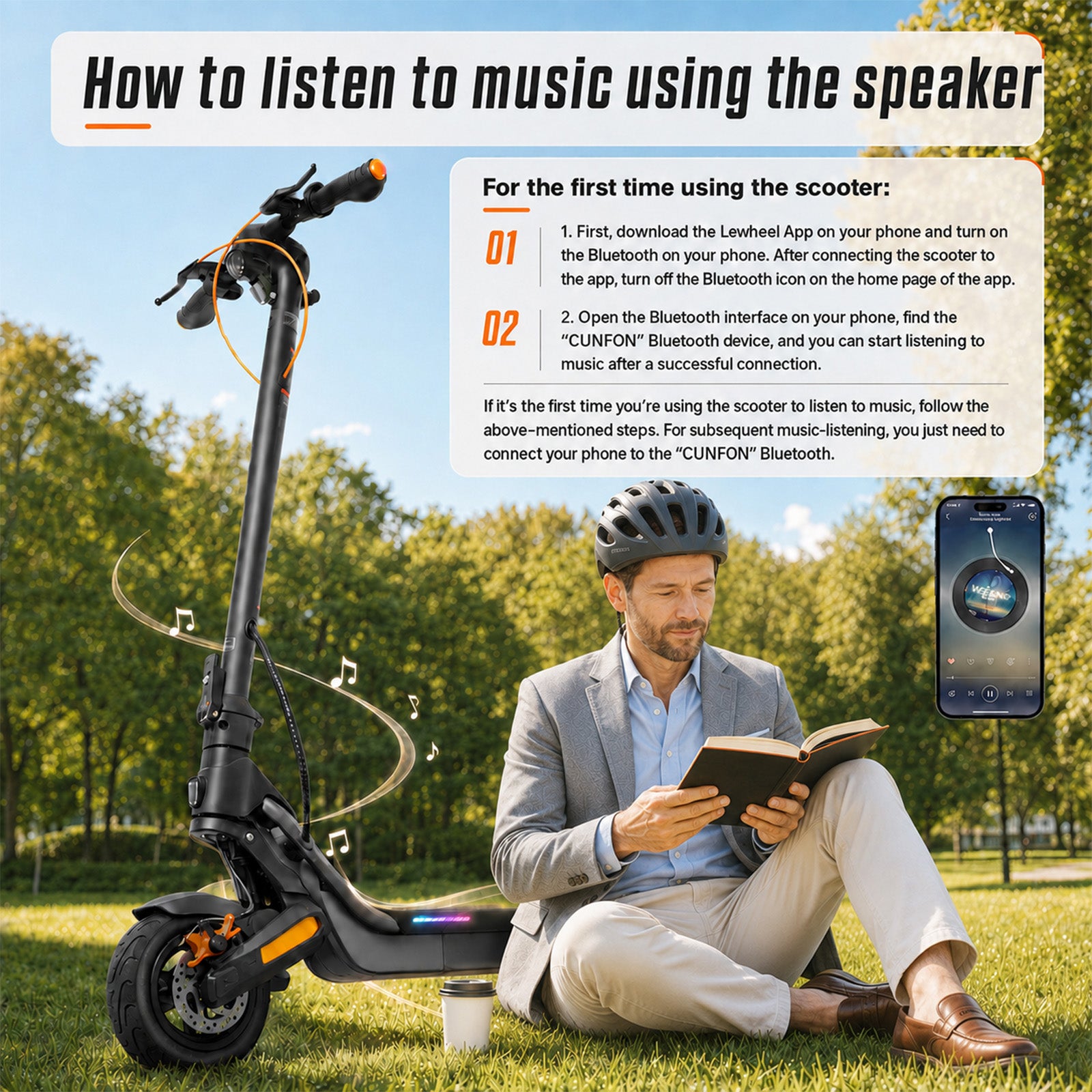SUNNIGOO N8 feature 05 - electric scooter