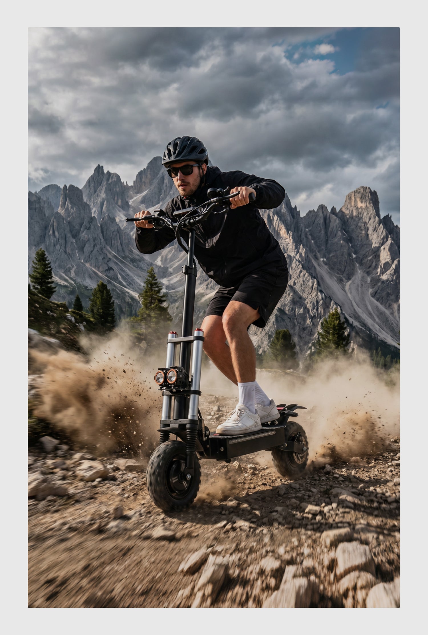 SUNNIGOO X10 dual motor 6000W off-road electric scooter for extreme terrain