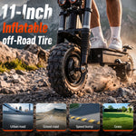 SUNNIGOO X10 feature 02 - off-road electric scooter