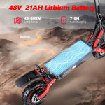 SUNNIGOO X7PRO battery - off-road electric scooter