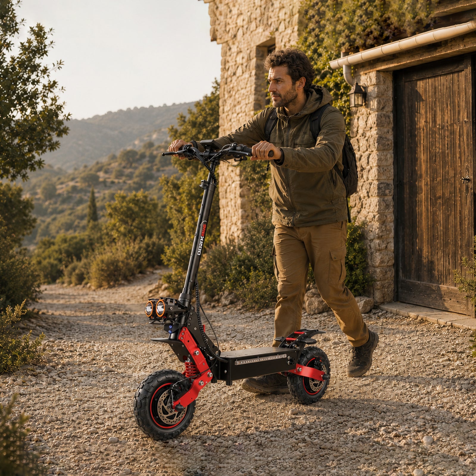 SUNNIGOO X7PRO scene - off-road electric scooter