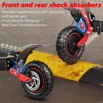 SUNNIGOO X7PRO suspension - off-road electric scooter