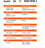 SUNNIGOO X5 specifications