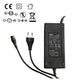 Electric  Scooter Charger | 54.6V 2A Fast Charging, Universal Voltage (AC 100-240V)