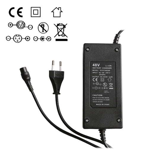 Electric Scooter Charger 54.6V-2.0A