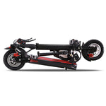 Portable lightweight scooter N3MAX folded for public transport and car trunk